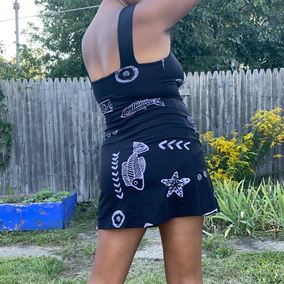 Vintage bodycon mini dress - Picture 2 of 6